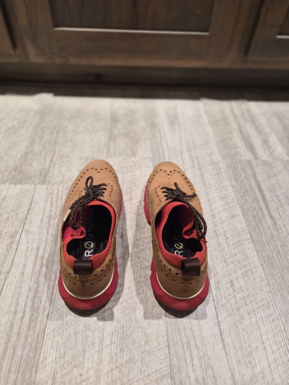 Cole Haan ZERØGRAND Men's Wingtip Lace-Up Sneaker Casual Shoes 10.5 - Picture 5 of 5